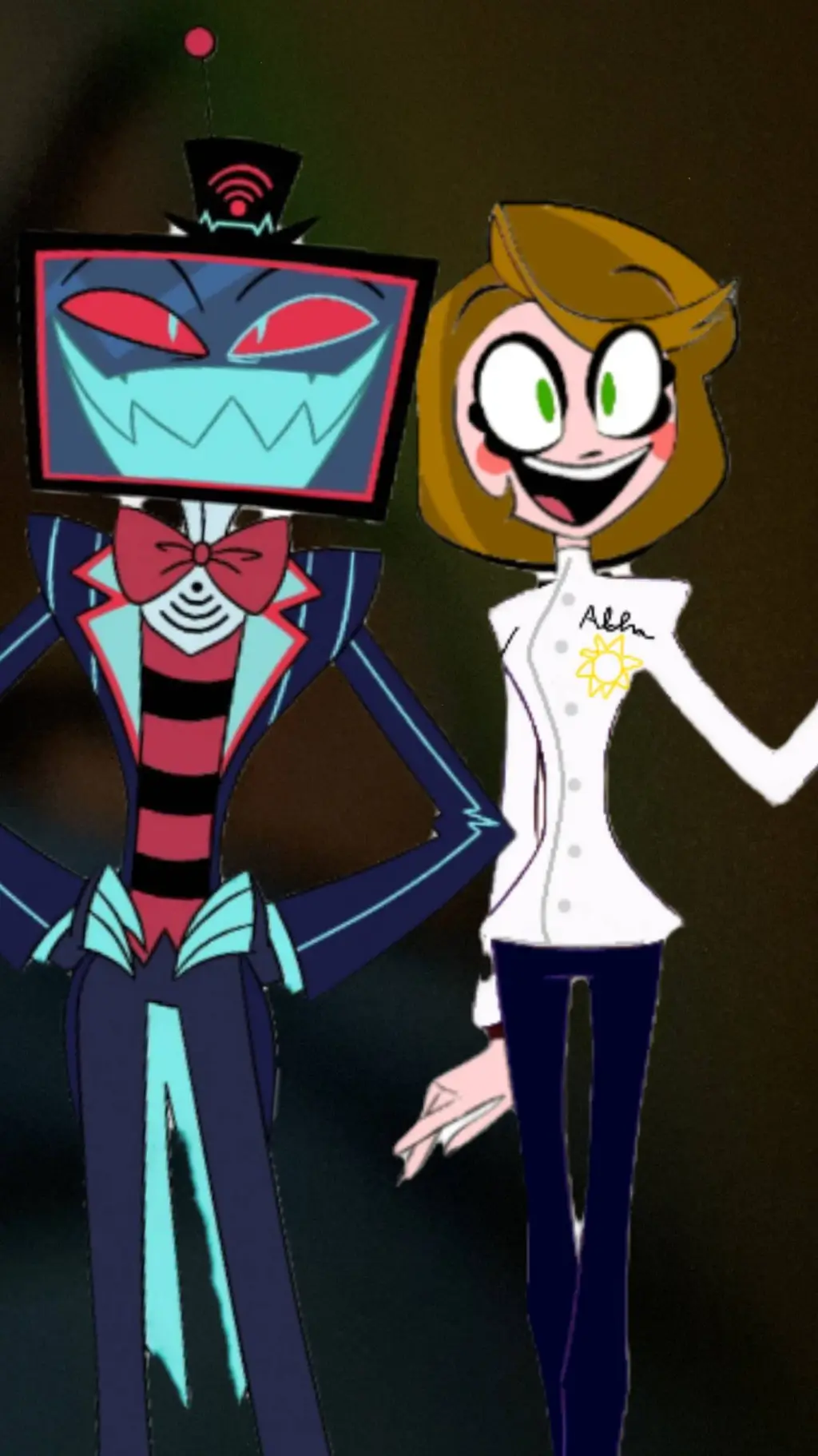 ai character: Me & Vox background