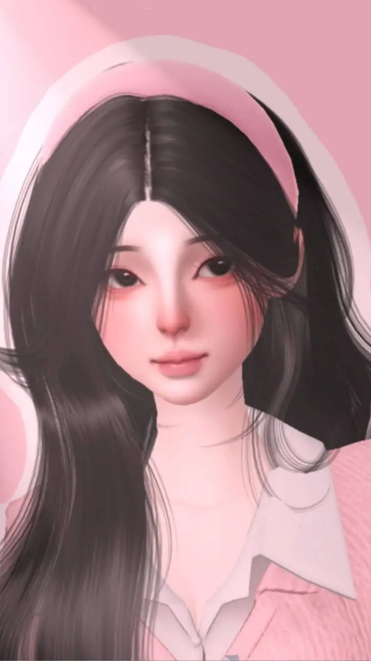 ai character: Iris ruby background