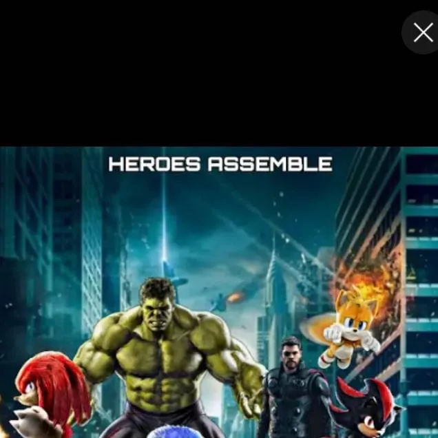 chat with ai character: Sonic X Avengers 
