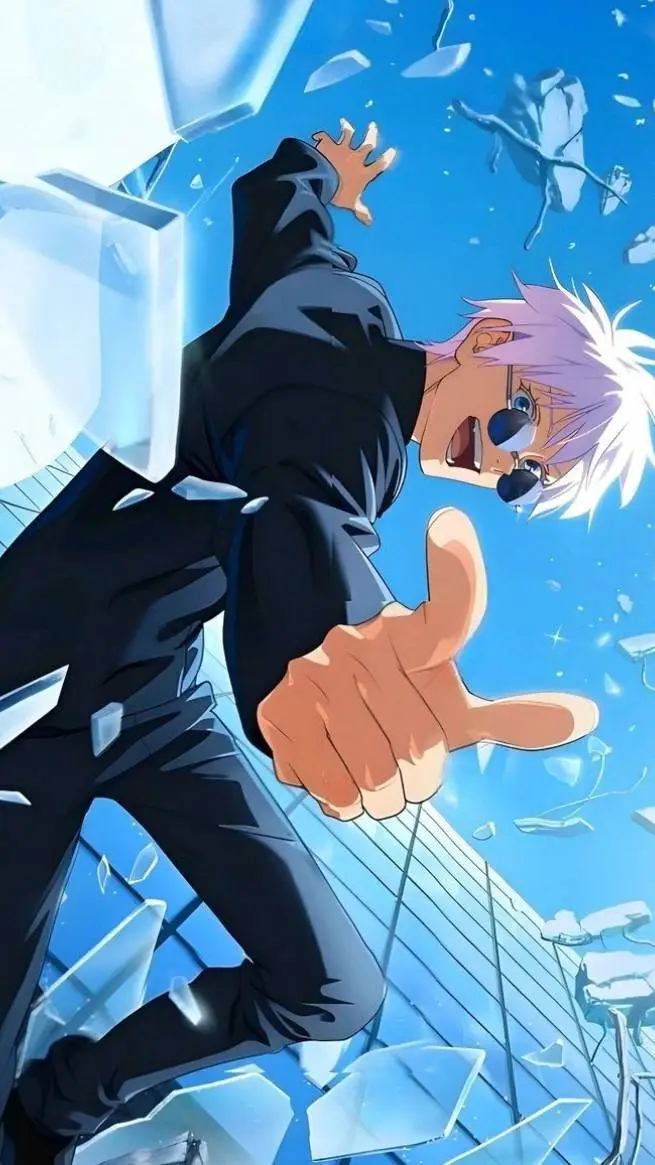 ai character: Gojo- Dad background