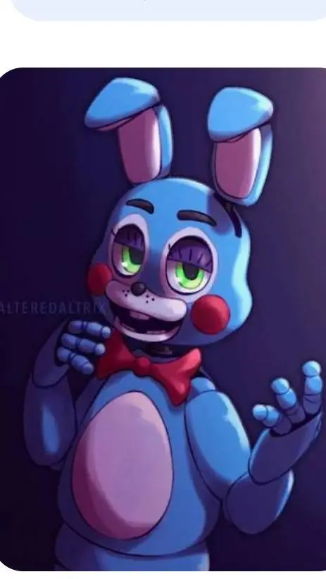 ai character: Toy bonnie background