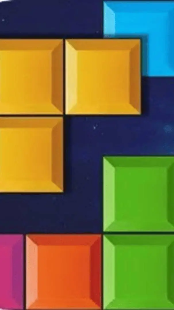 ai character: Blok blast background