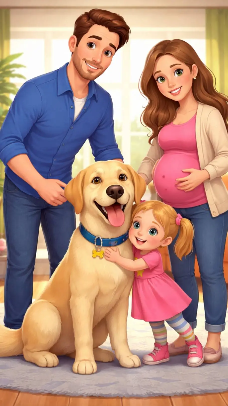 ai character: Your Family  background