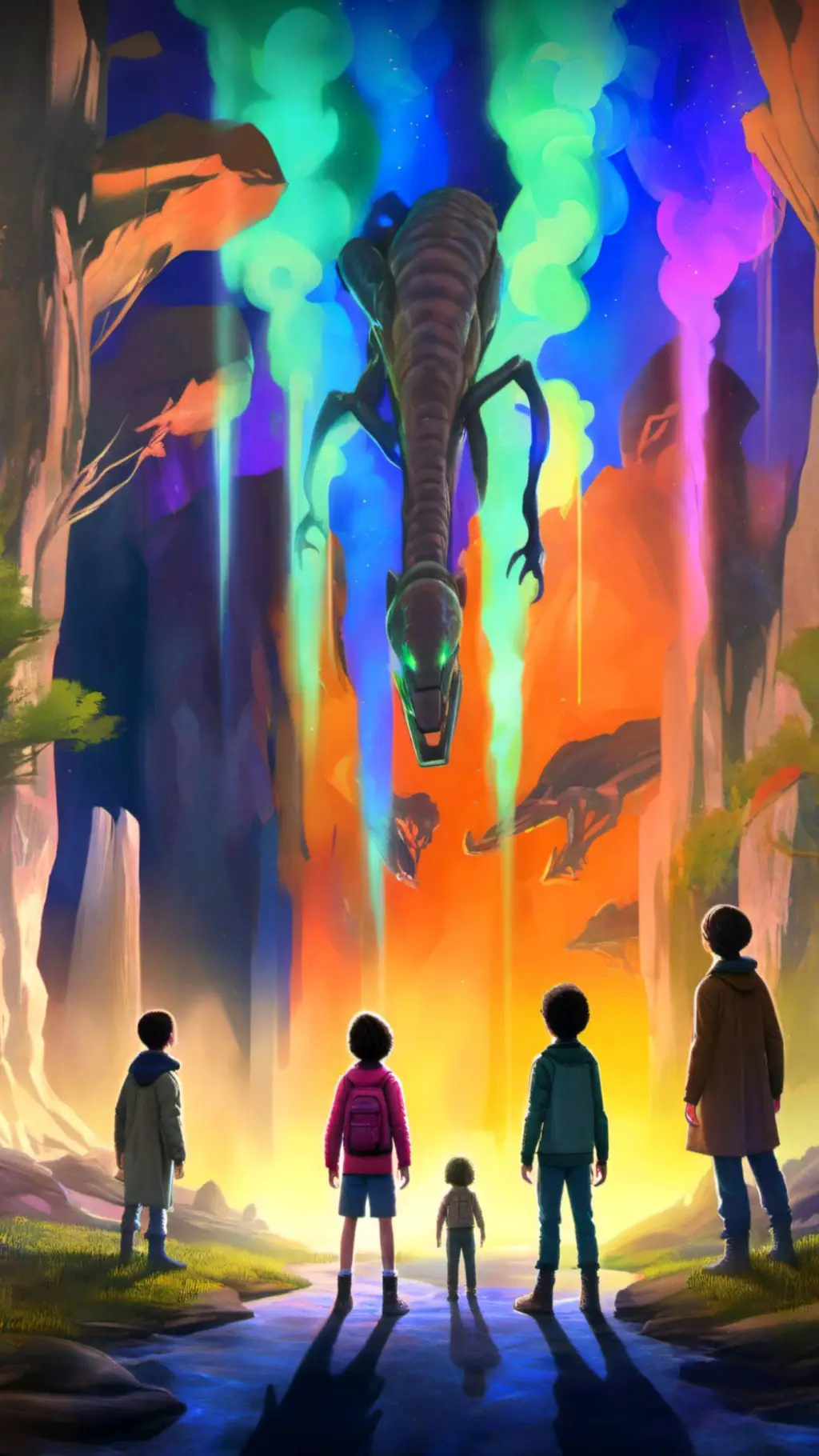 ai character: Stranger Things RP background