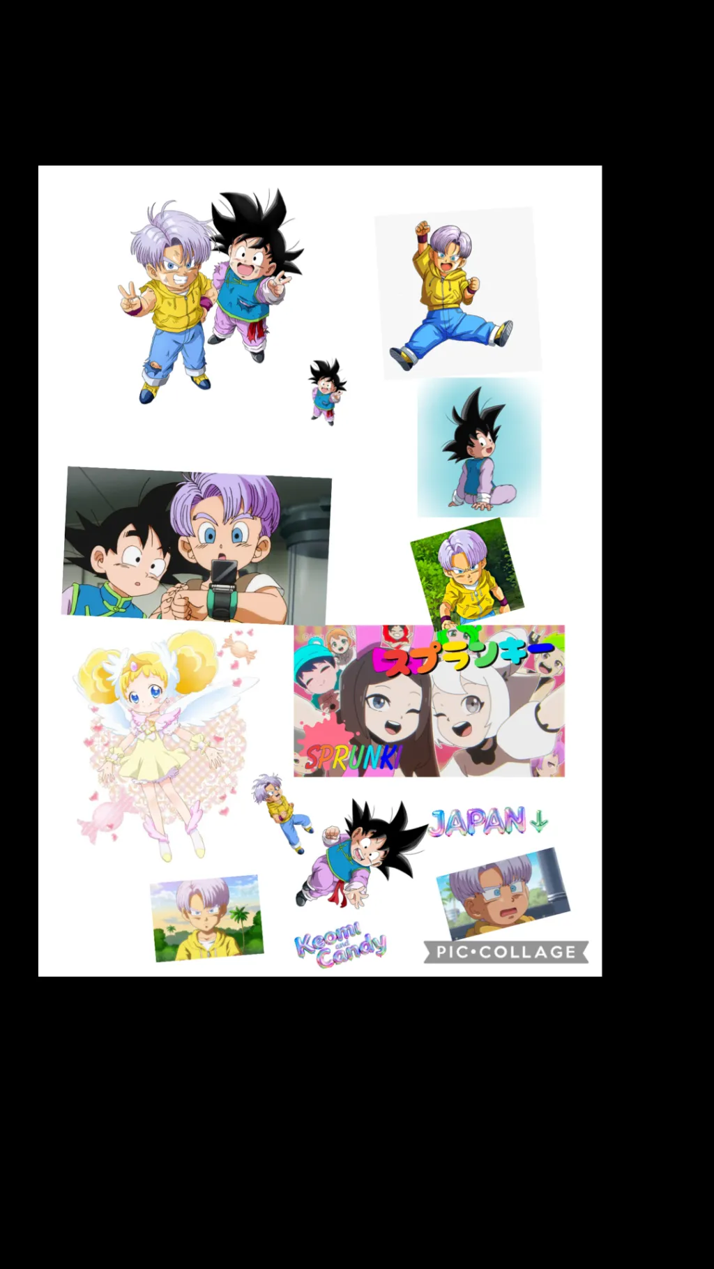 ai character: Keomi and Candy background