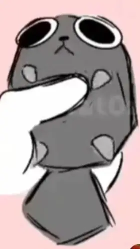 ai character: pebble background