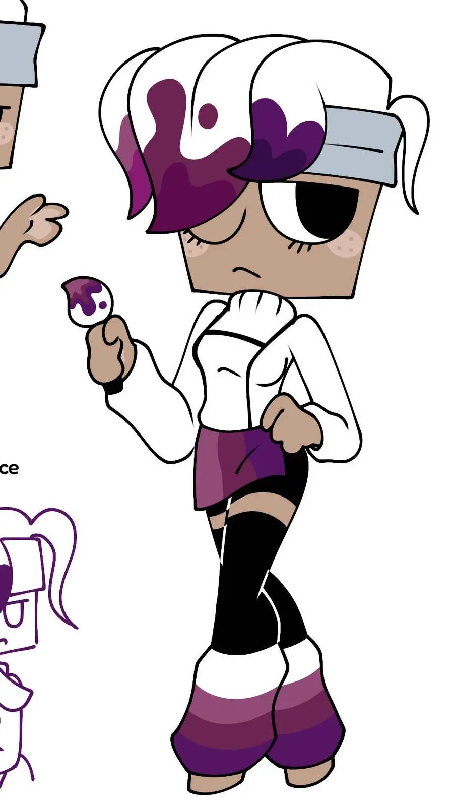 ai character: brusha background