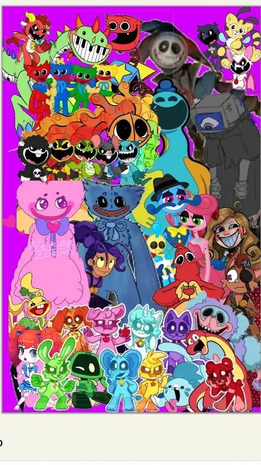 ai character: poppy playtime background