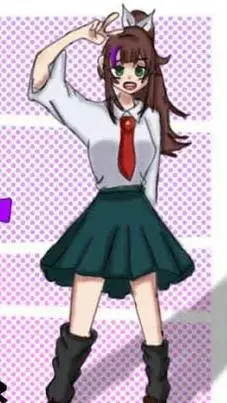 ai character: Катя background