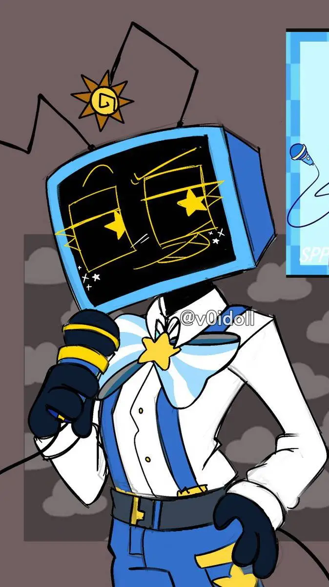 ai character: Вии Vee background