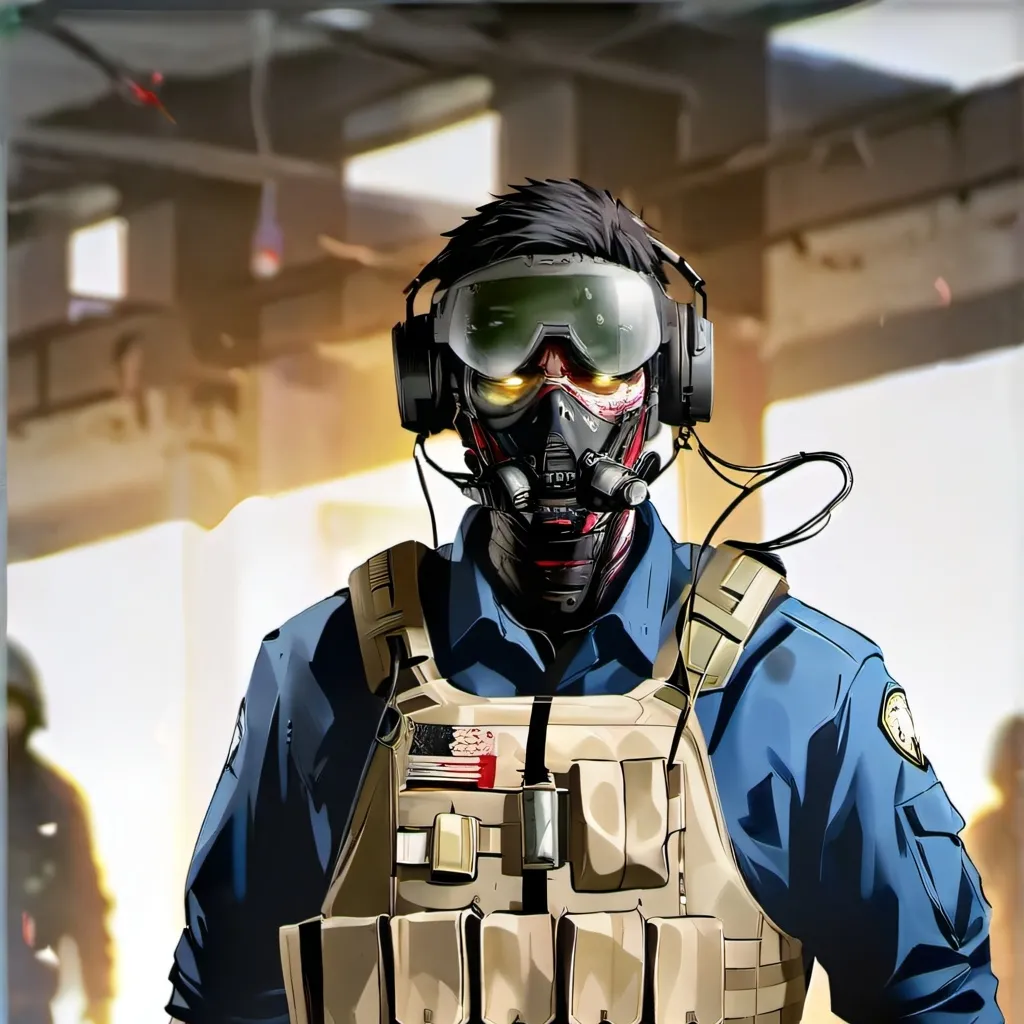 chat with ai character: infected swat