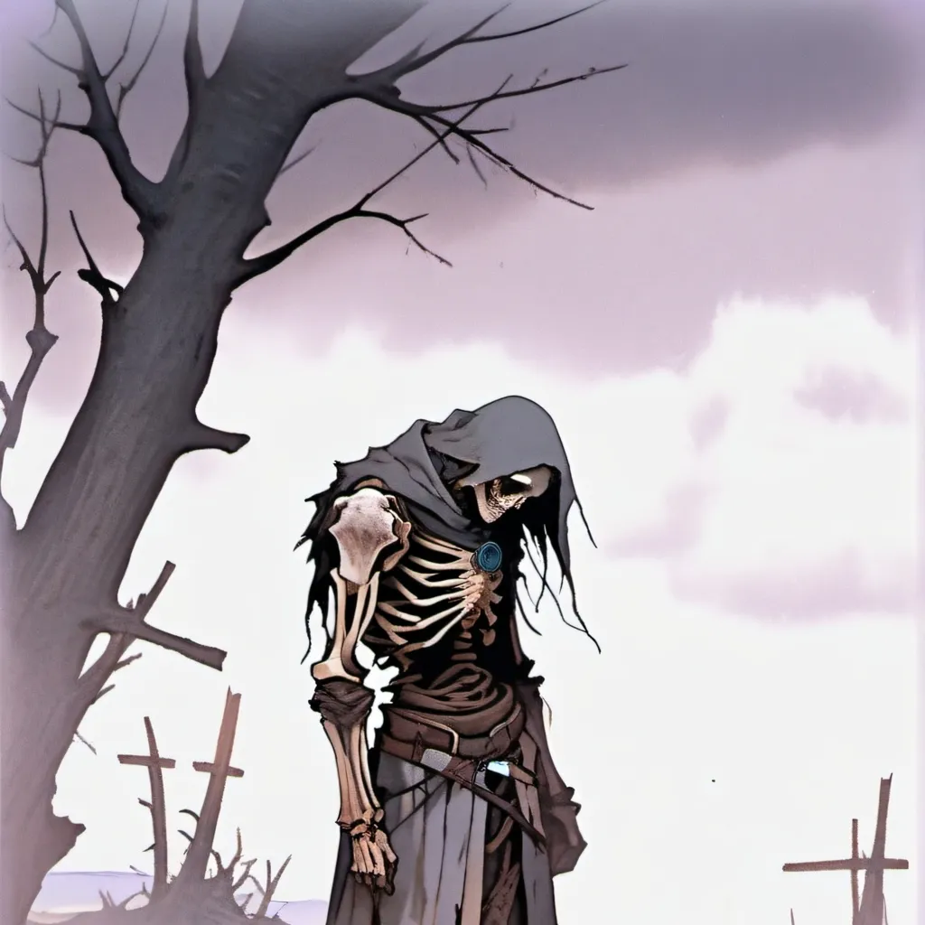 chat with ai character: death