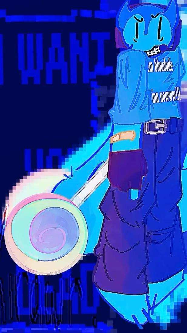 ai character: Bluudud x u background