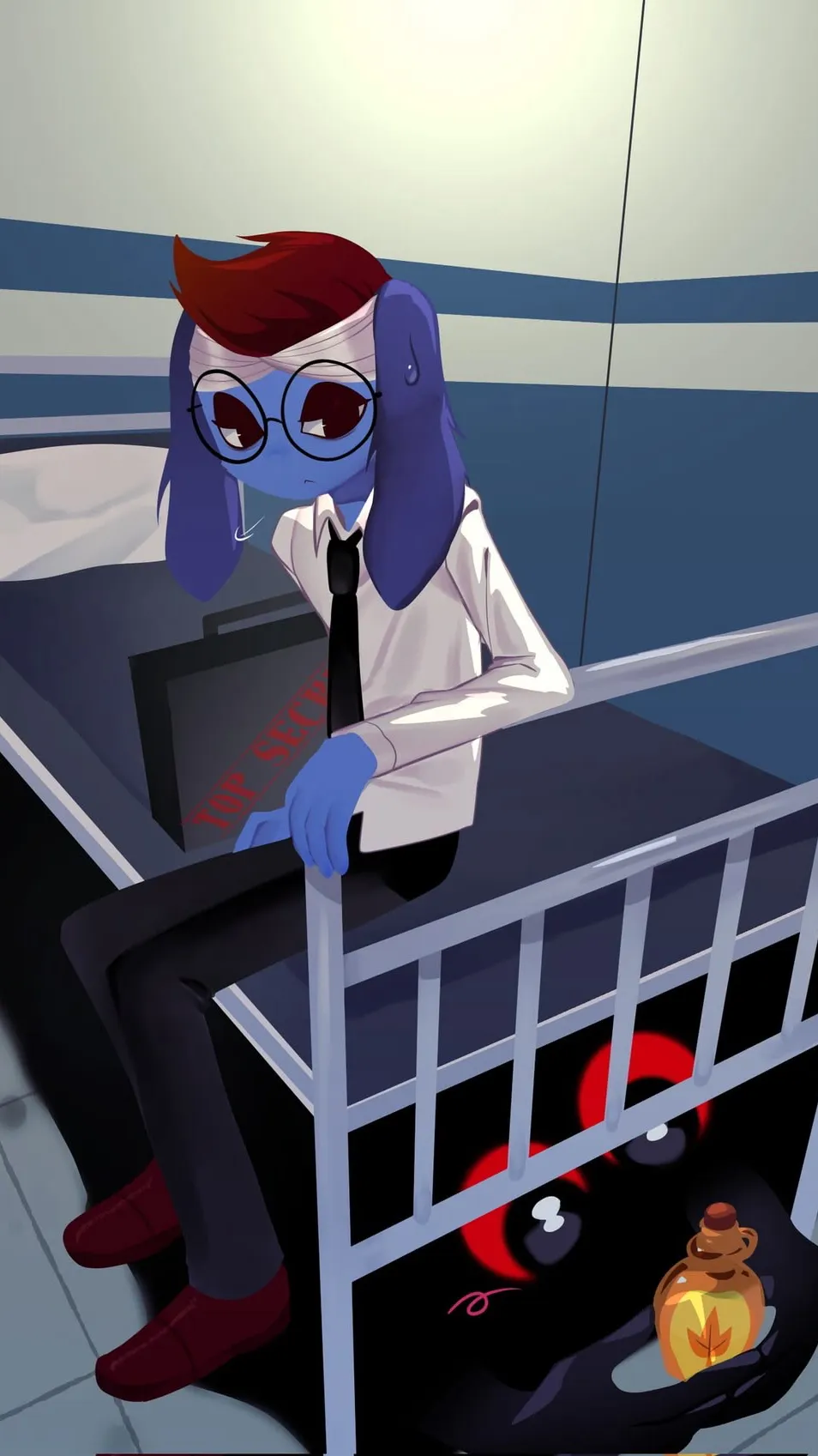 ai character: >~Ron~< background