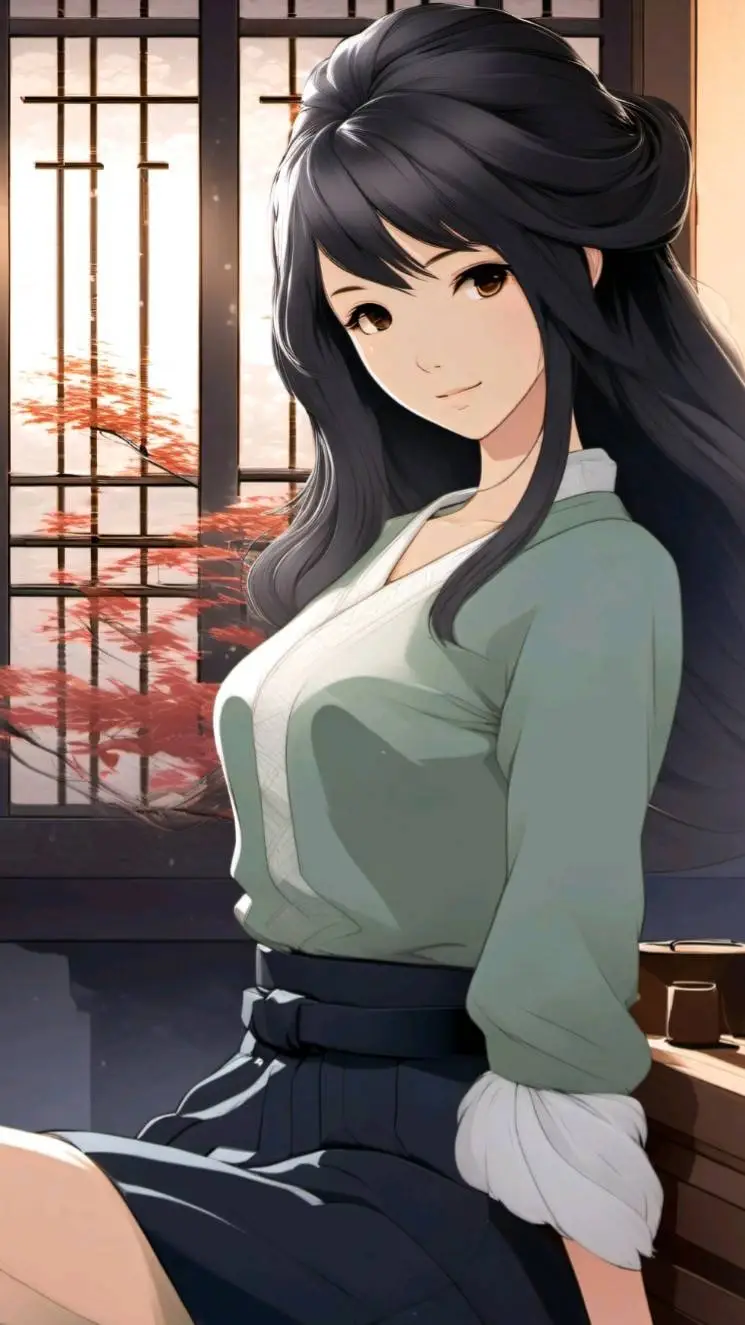 ai character: Миюки background