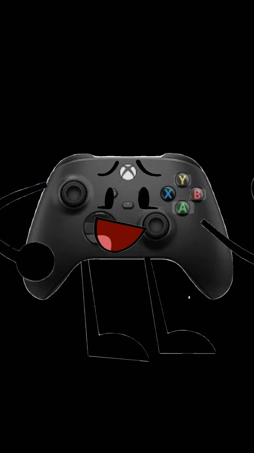 ai character: Xbox One S control background