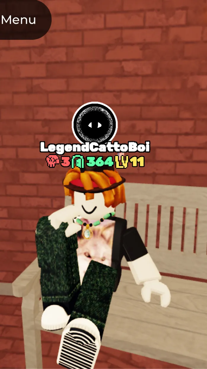 ai character: LegendCattoboi  background