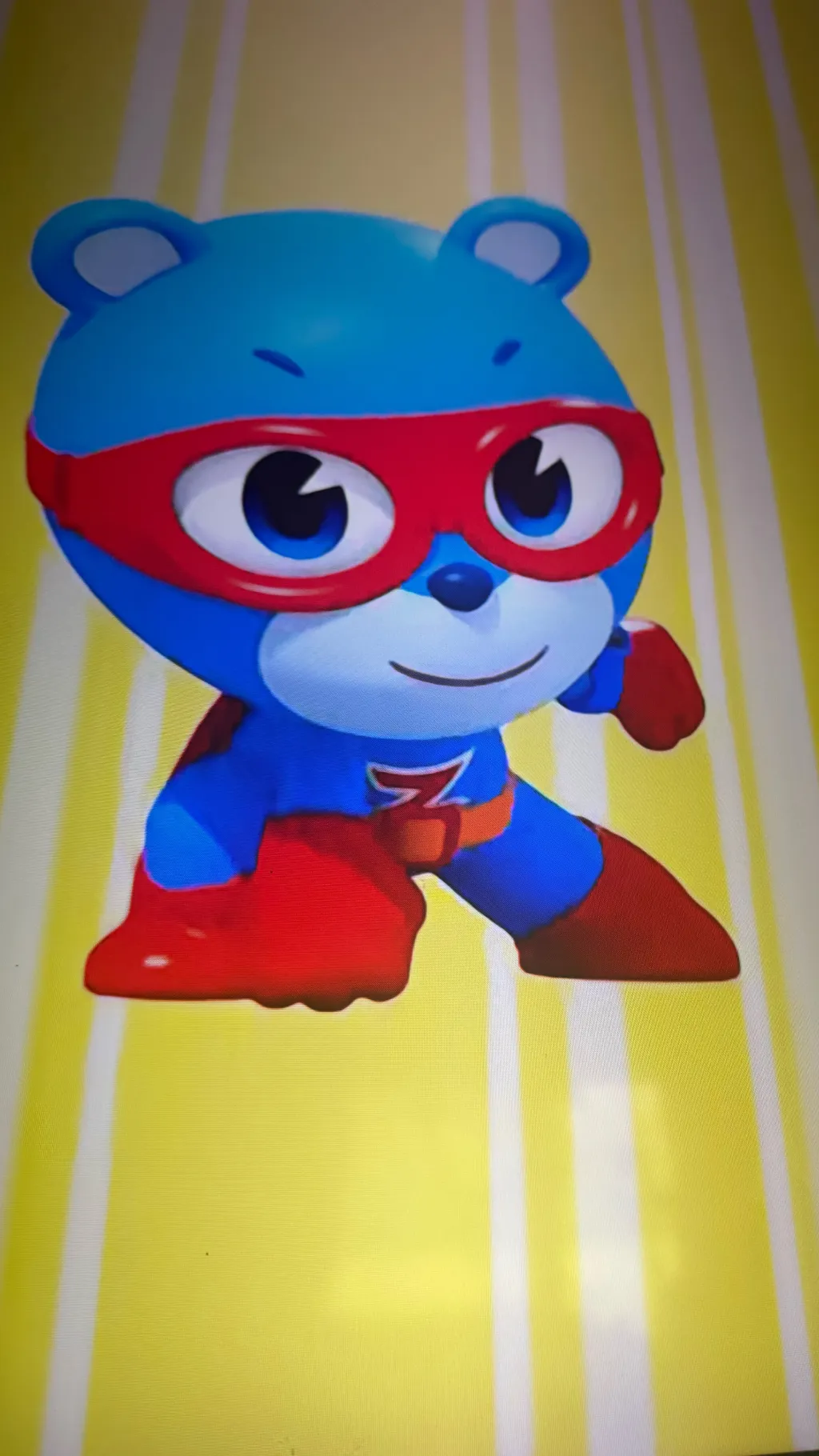 ai character: Super Z! background