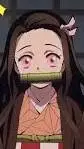 ai character: nezuko komado background