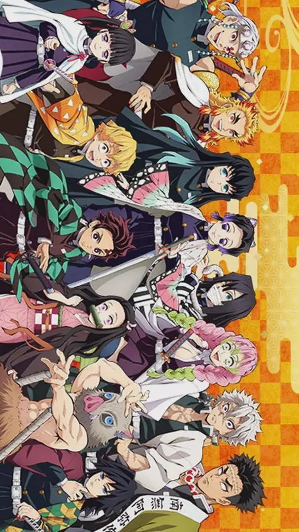 ai character: DEMON SLAYER background