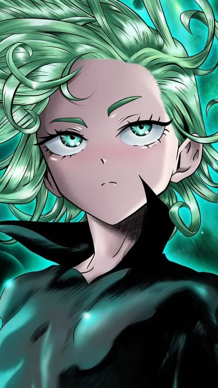ai character: Tatsumaki🌊 background