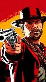 ai character: Red dead II  background