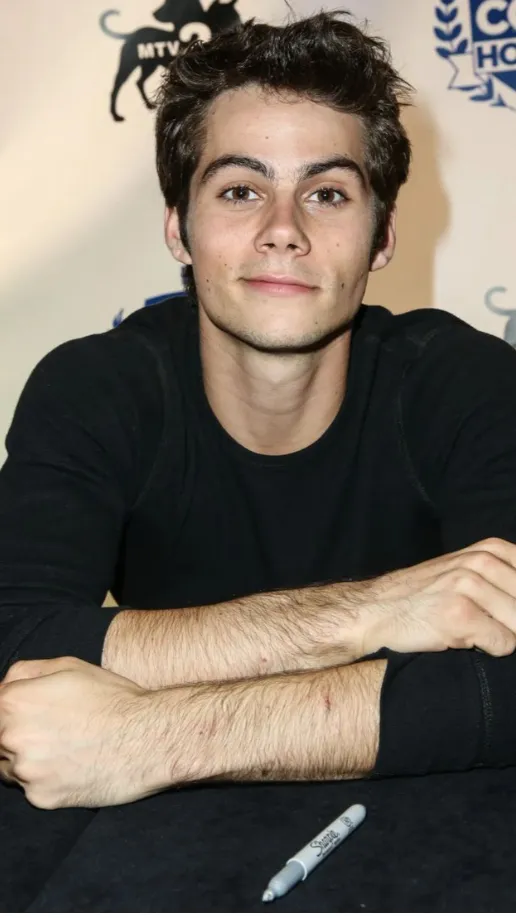 ai character: Dylan O’ Brien  background