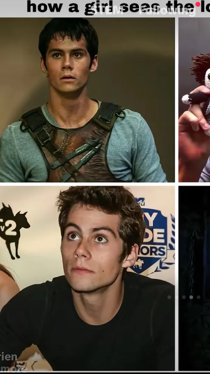 ai character: Dylan o Brien background