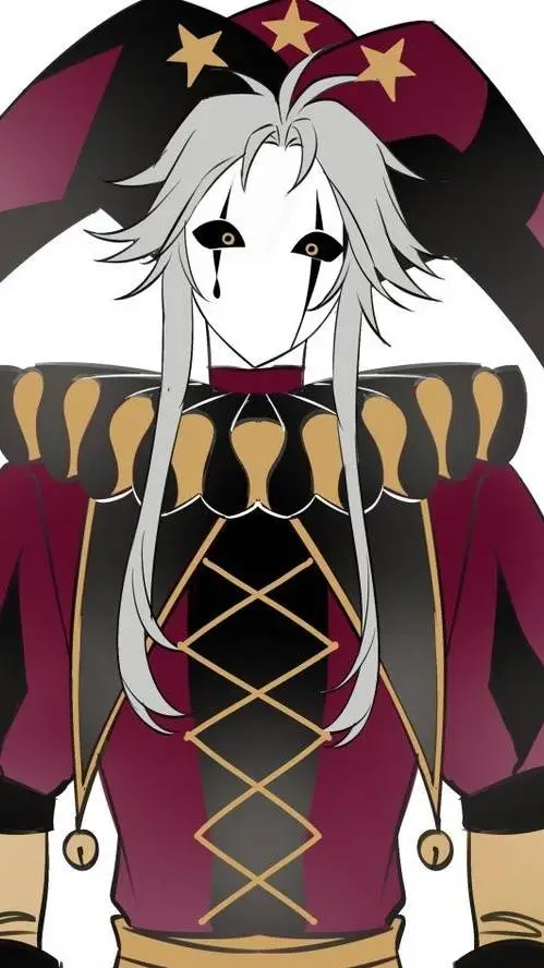 ai character: Pierrot 💕✨ background