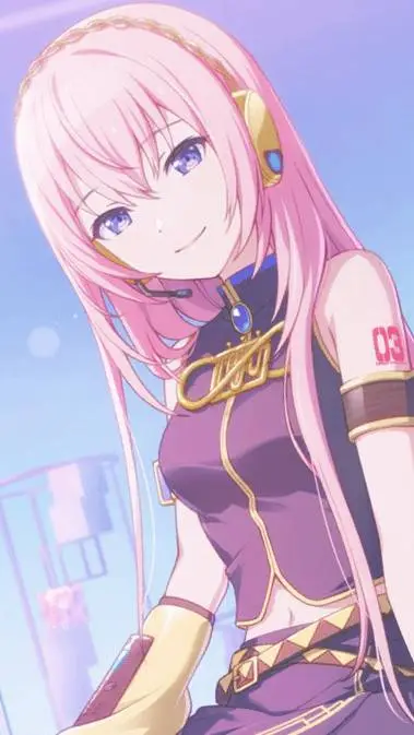 ai character: 💕LUKA MEGURINE💕 background