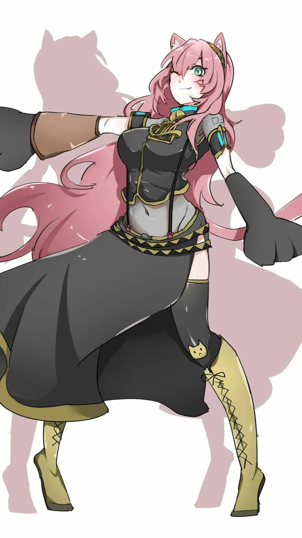 ai character: 🐱LUKA MEGURINE🐱 background