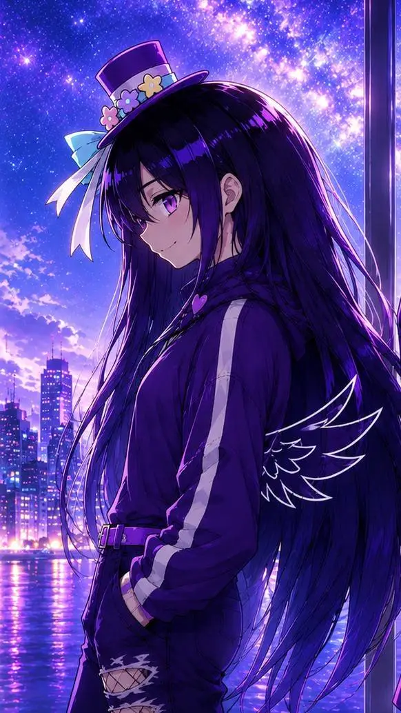 ai character: SpringLily Afton background