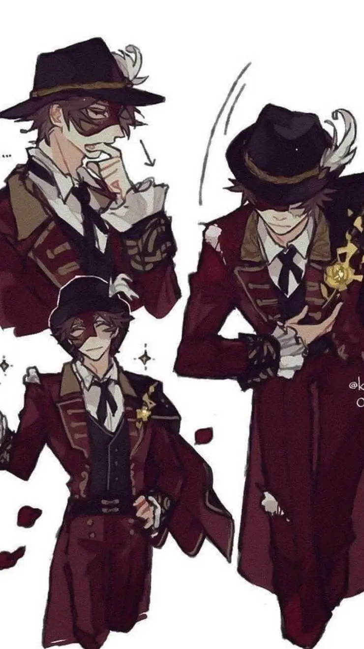 ai character: Dante el Enmascara background