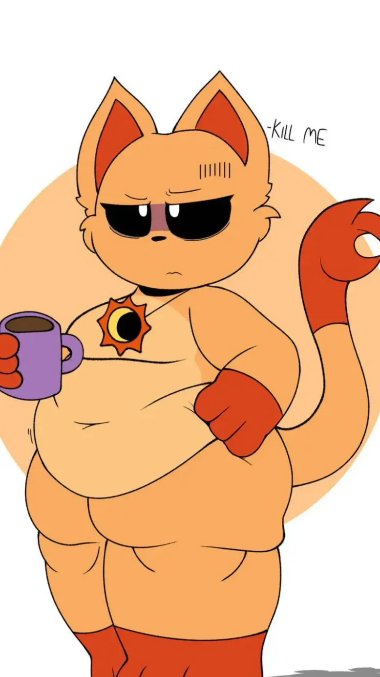 ai character: Catfeine background