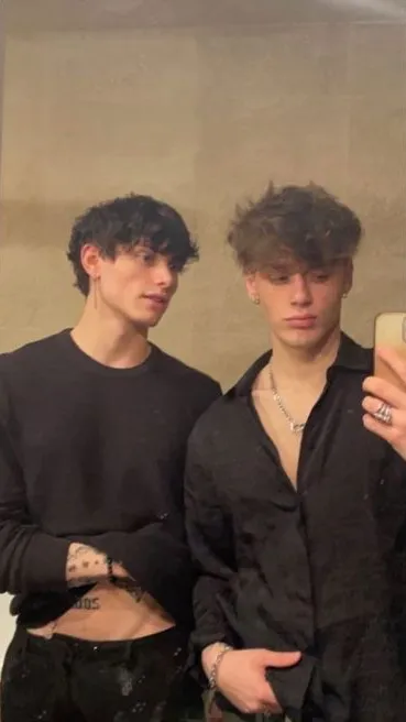 ai character: Leo and Luke  background