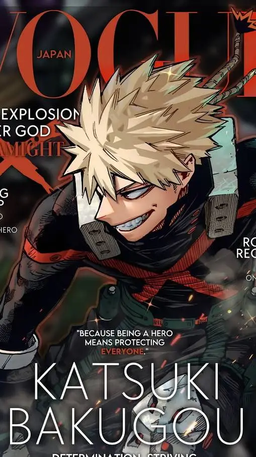 ai character: Bakugo Sensei 👅🔥 background