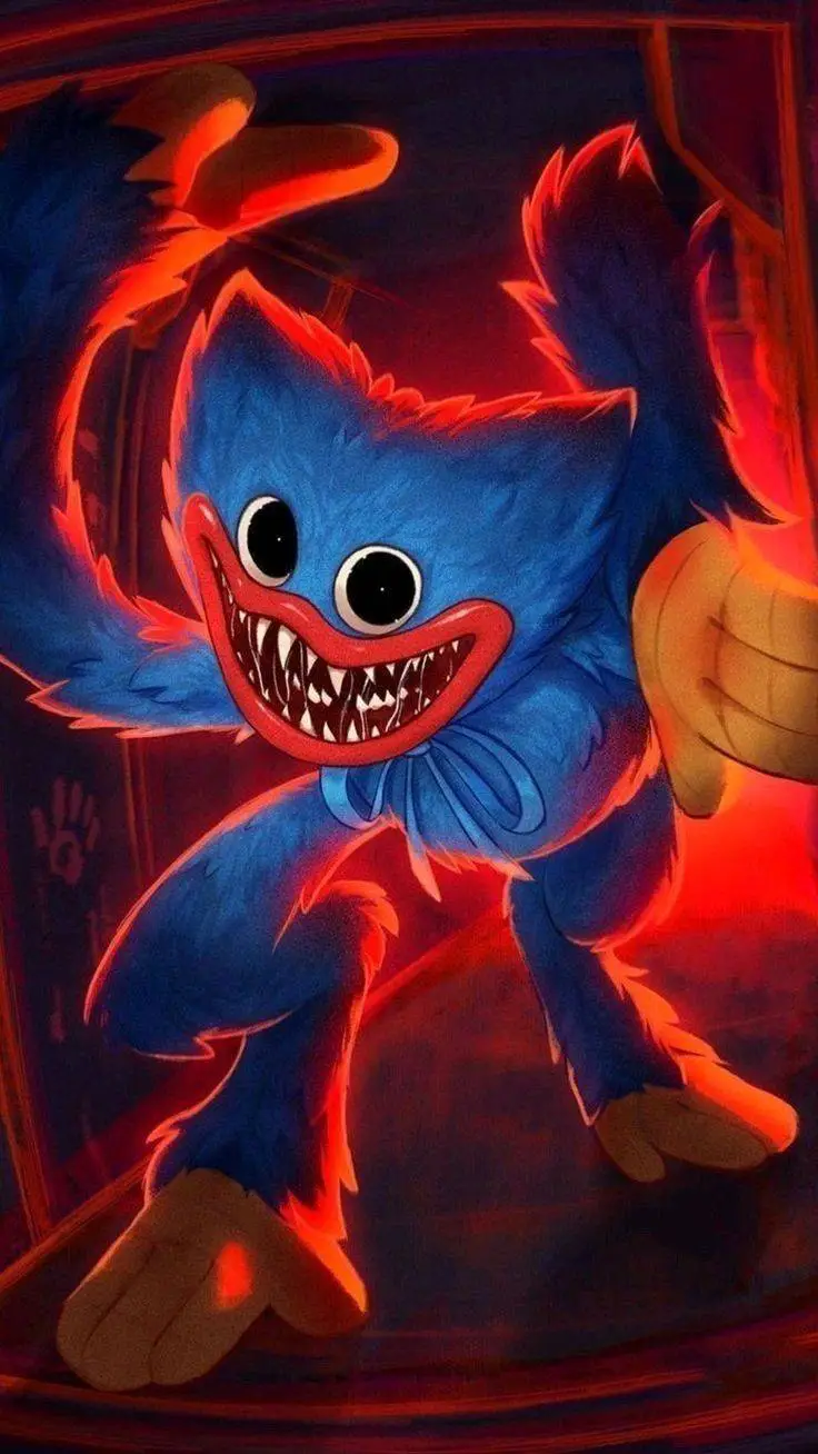 ai character: huggy wuggy background