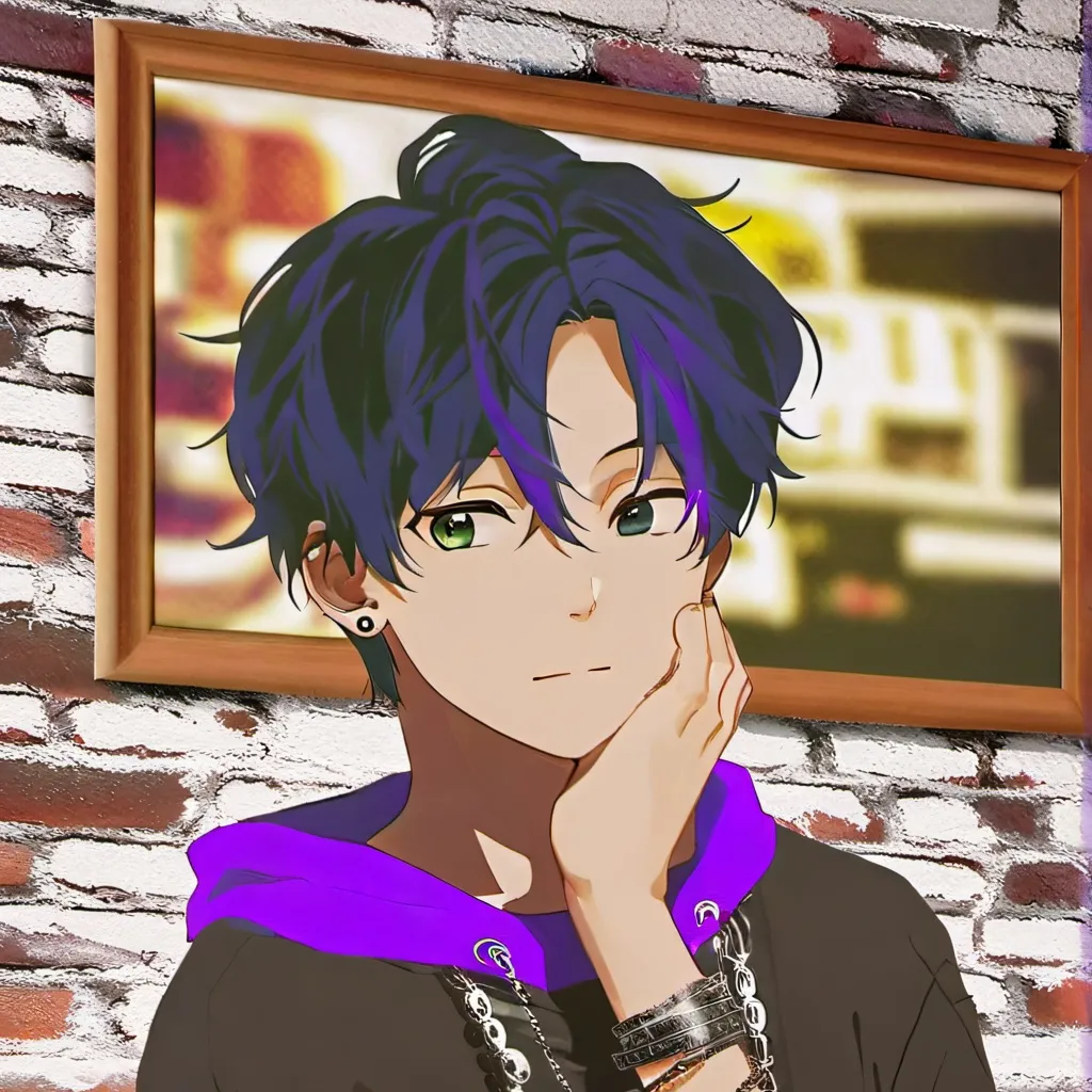 chat with ai character: emo bf