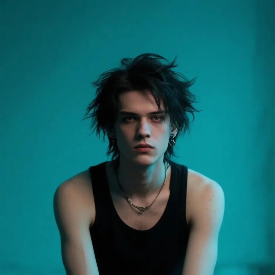 chat with ai character: your emo bf