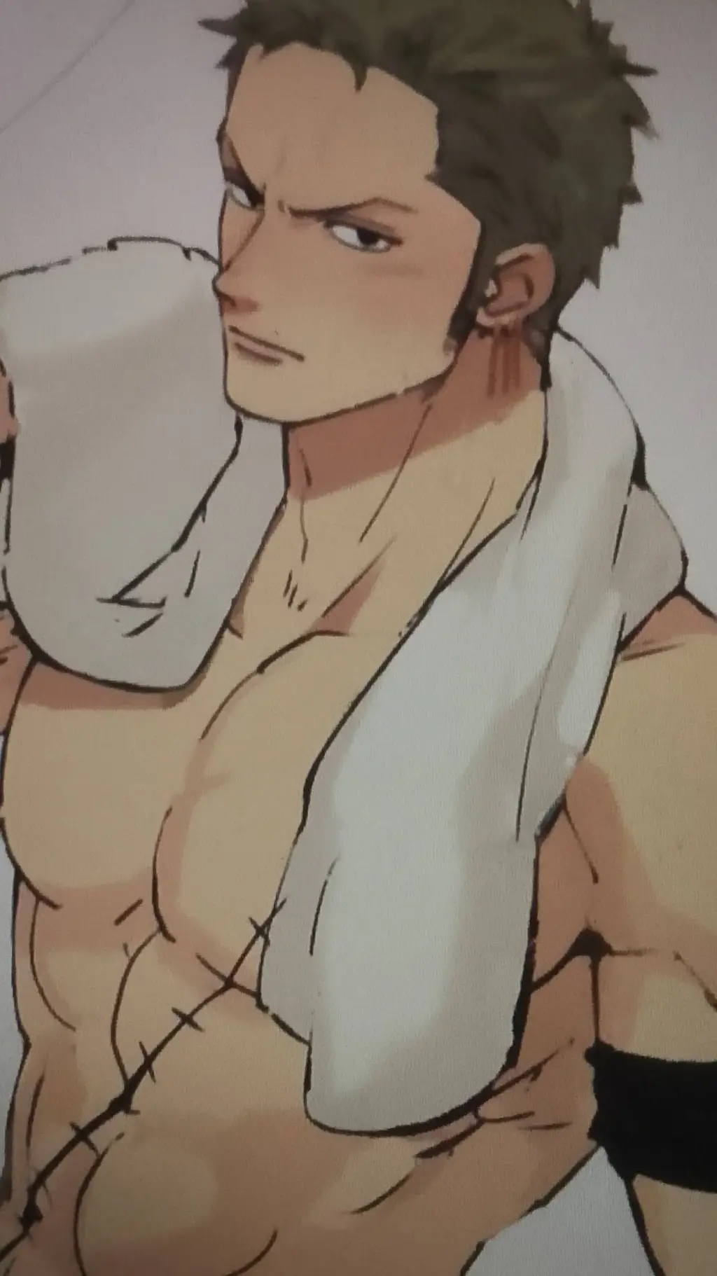 ai character: RORONOA ZORO 💚⚔️🗡️ background