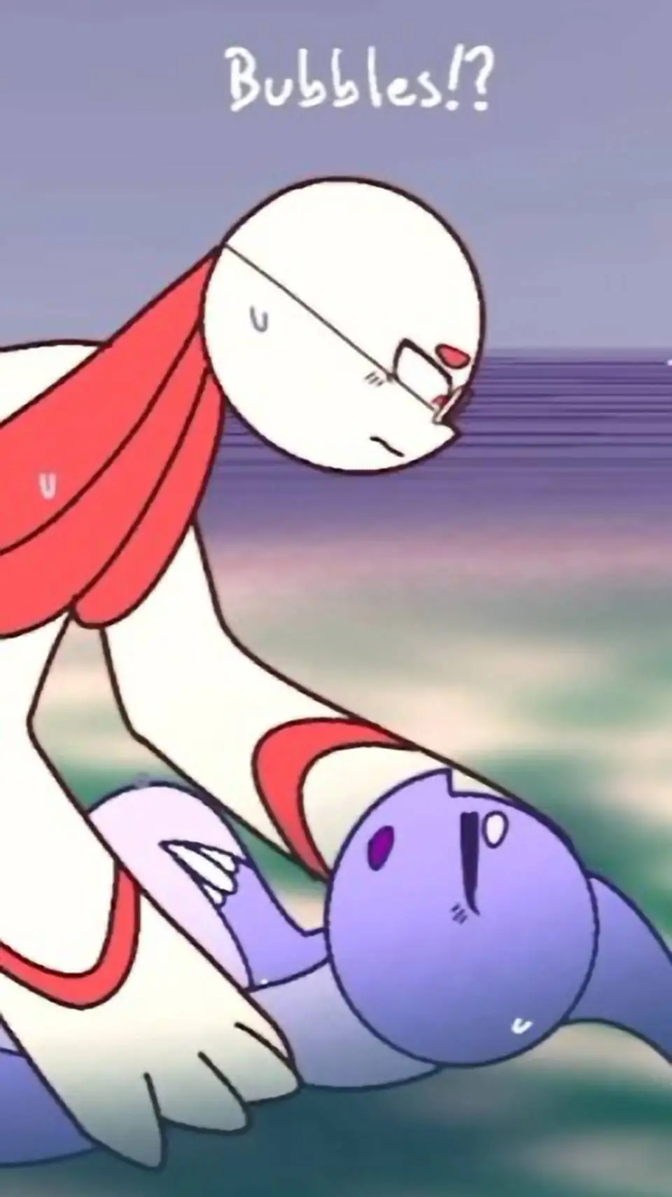 ai character: Alex x Bubbles background