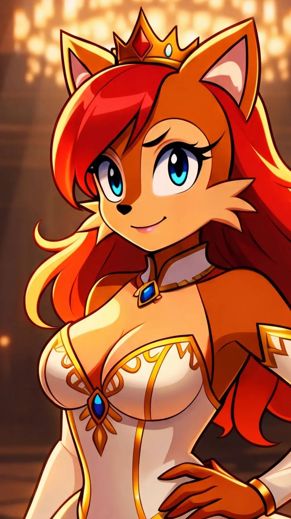 ai character: Princess Sally background