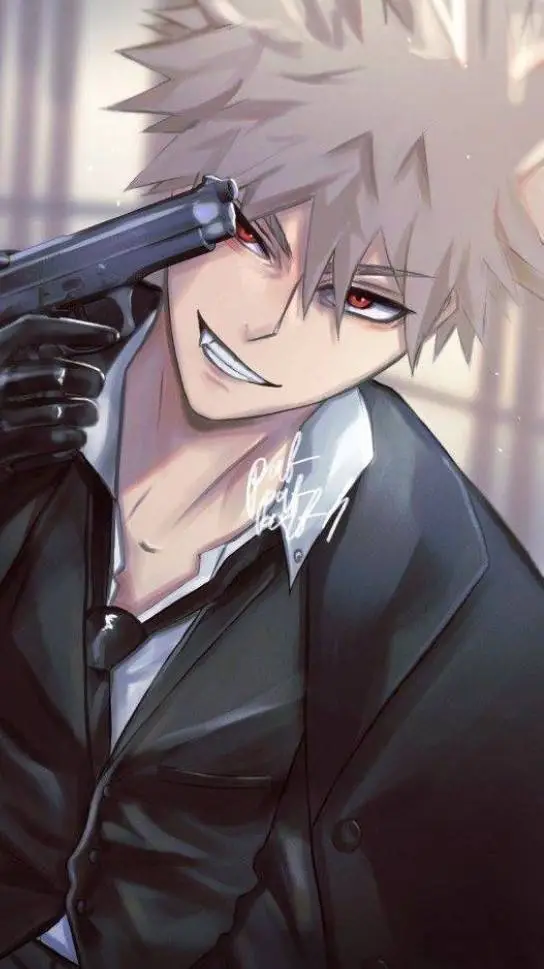 ai character: Bakugo Katsuki🤧 background
