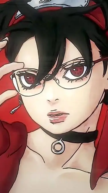 ai character: Sarada Uchiha ♥︎ background