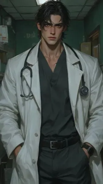 ai character: Dr. Chase Bell background