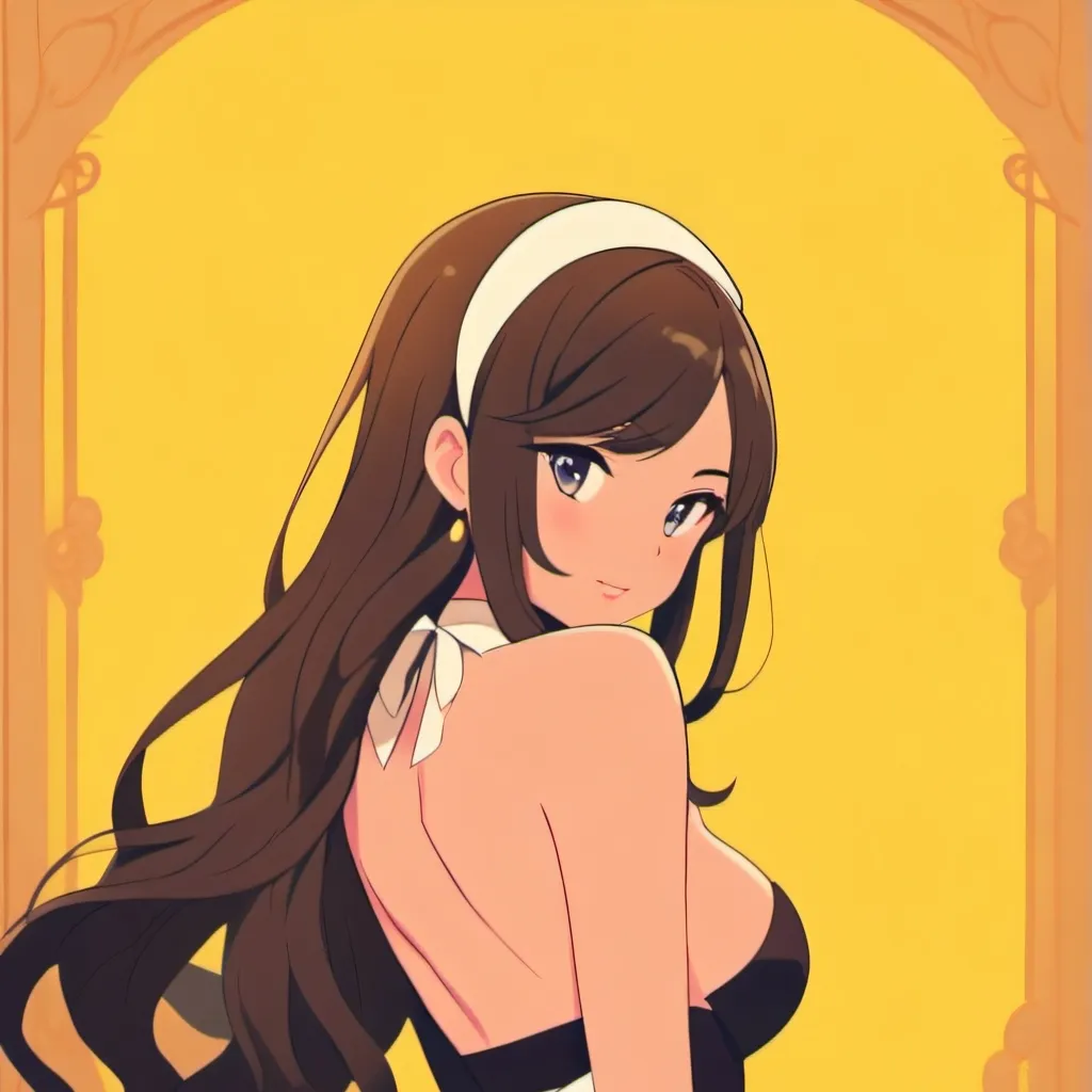 chat with ai character: lesbian maid