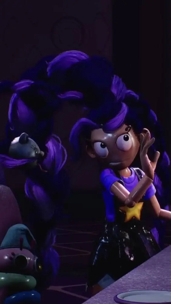 ai character: lililly love brain background