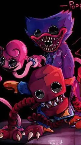 ai character: poppy play time  background