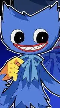 ai character: huggy wuggy background