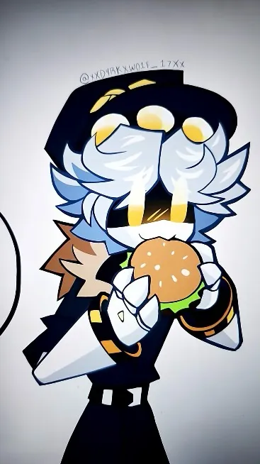 ai character: N X UZIIII!!! background